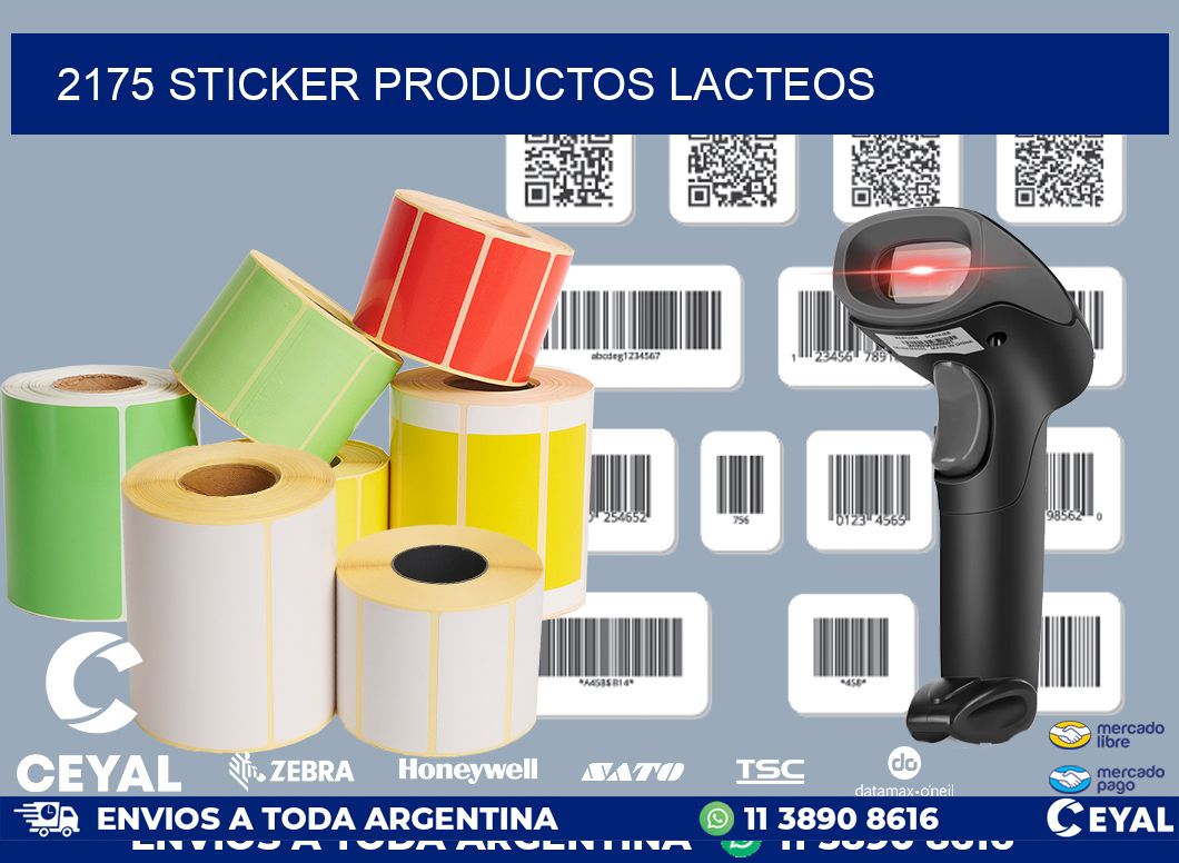 2175 STICKER PRODUCTOS LACTEOS