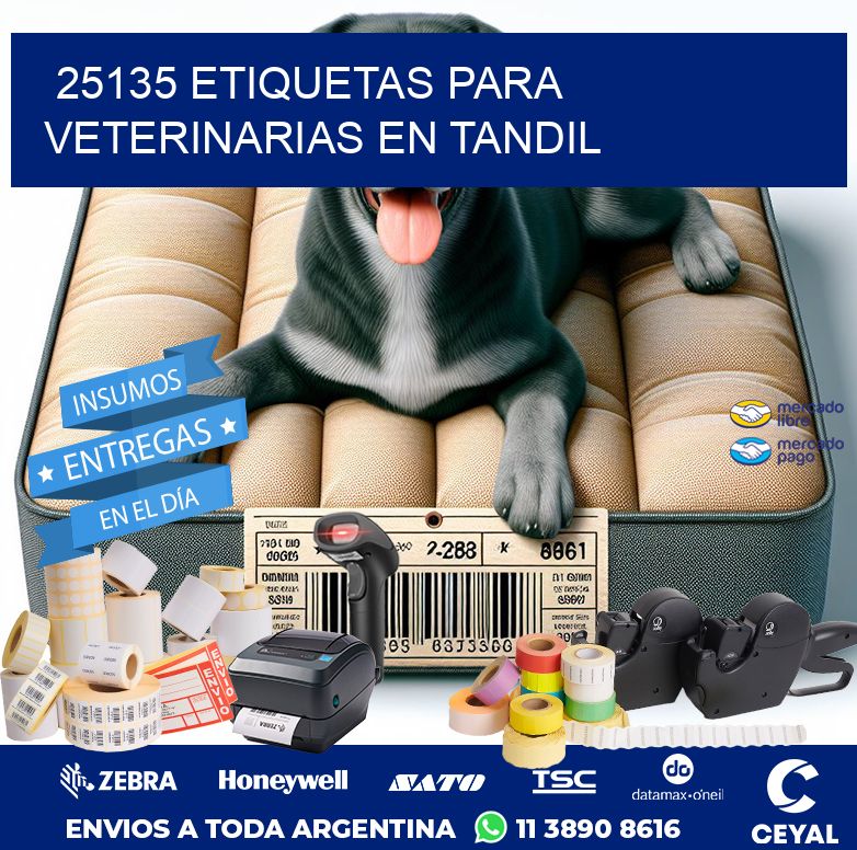 25135 ETIQUETAS PARA VETERINARIAS EN TANDIL