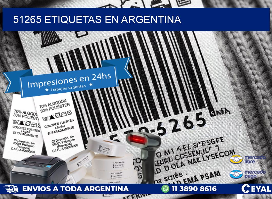 51265 etiquetas en argentina