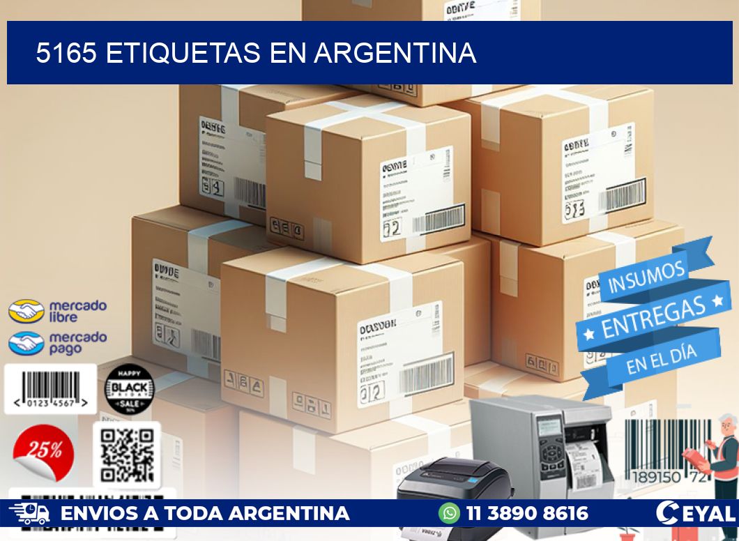 5165 etiquetas en argentina