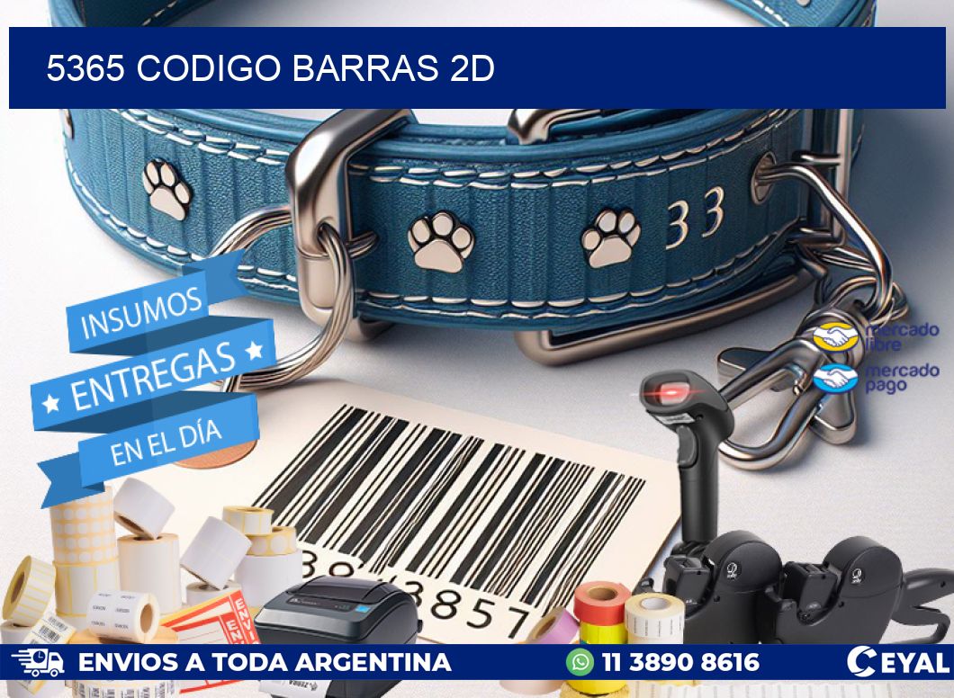 5365 CODIGO BARRAS 2D