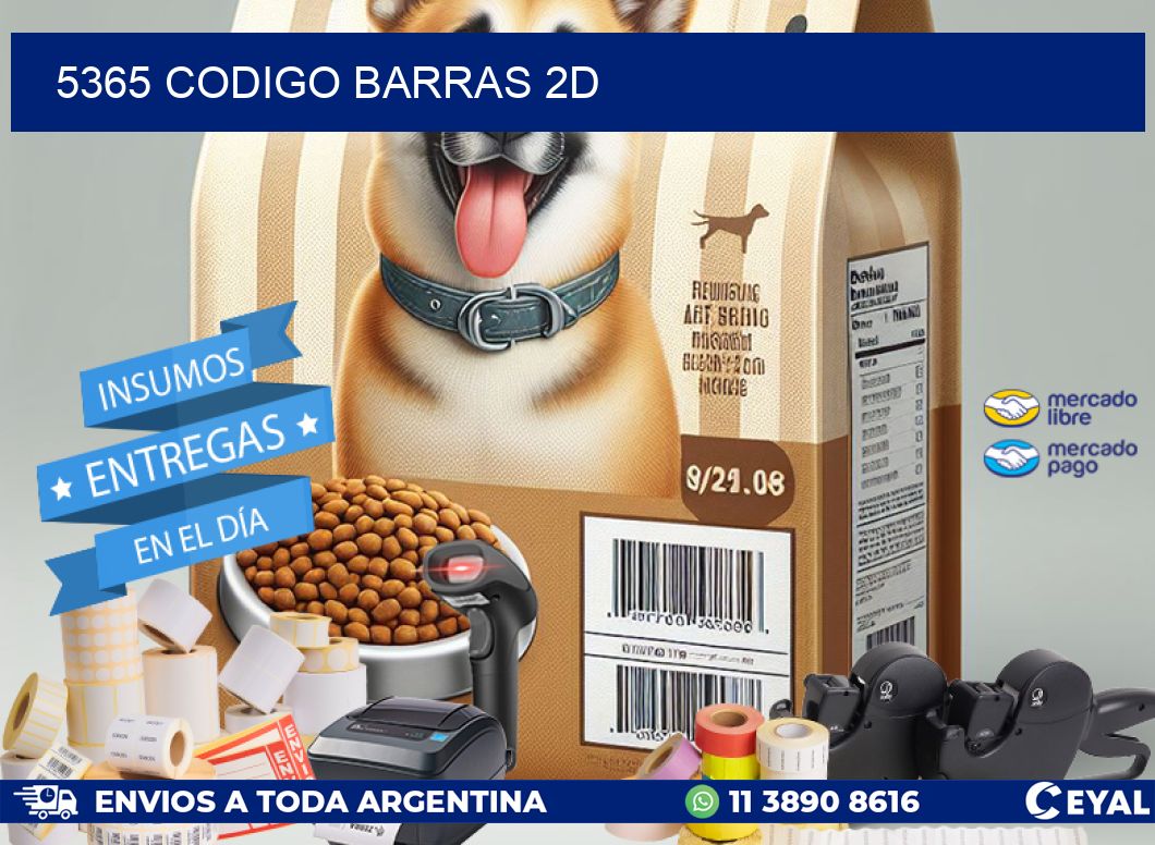 5365 CODIGO BARRAS 2D