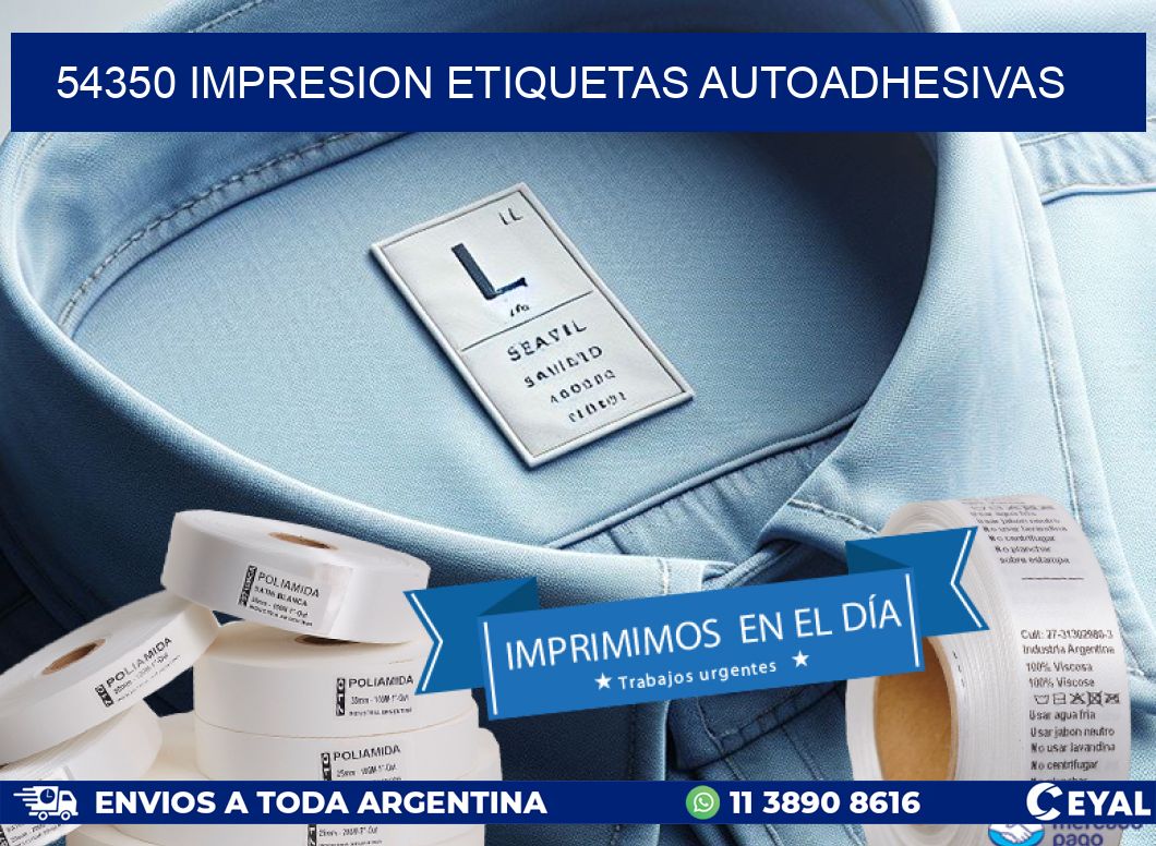 54350 impresion etiquetas autoadhesivas