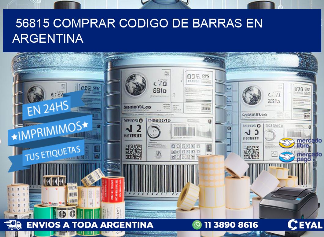 56815 Comprar Codigo de Barras en Argentina
