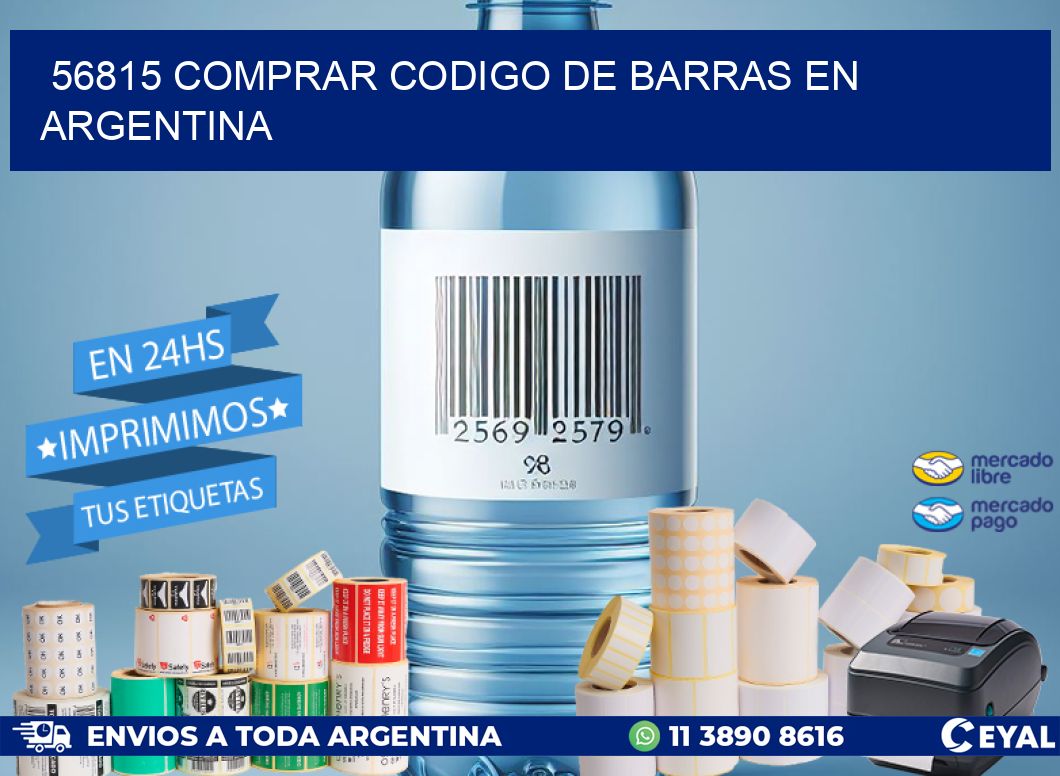 56815 Comprar Codigo de Barras en Argentina