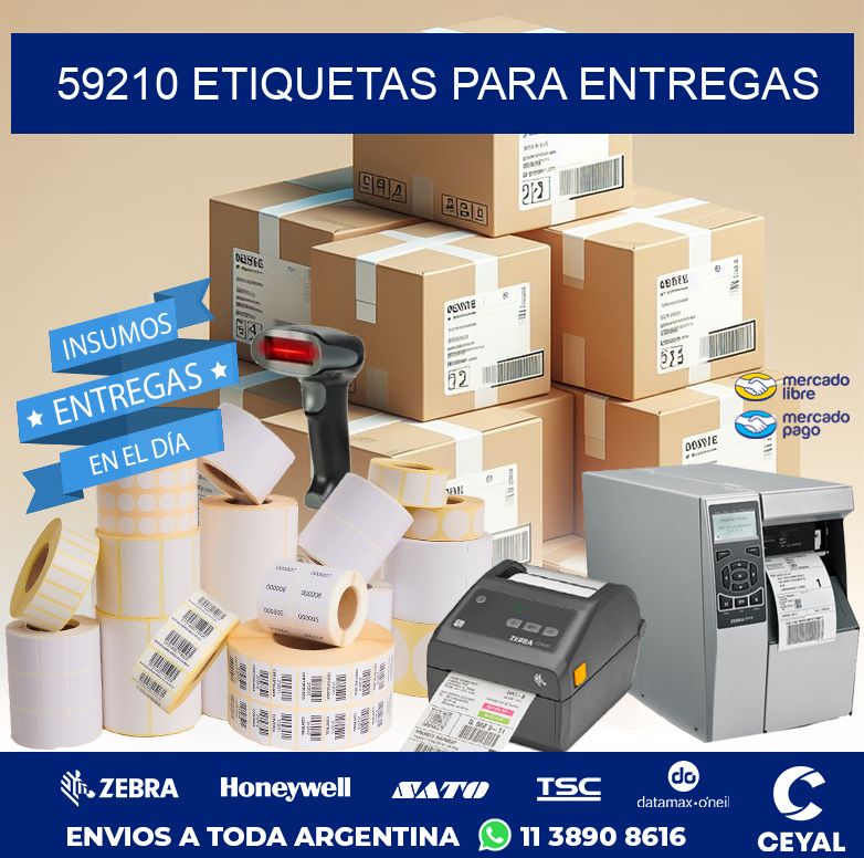 59210 ETIQUETAS PARA ENTREGAS