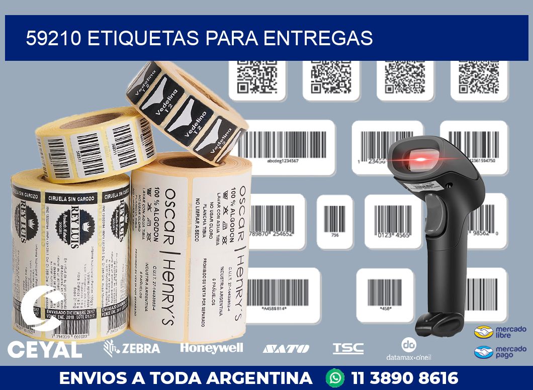 59210 ETIQUETAS PARA ENTREGAS