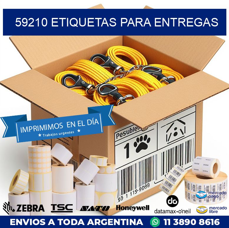 59210 ETIQUETAS PARA ENTREGAS