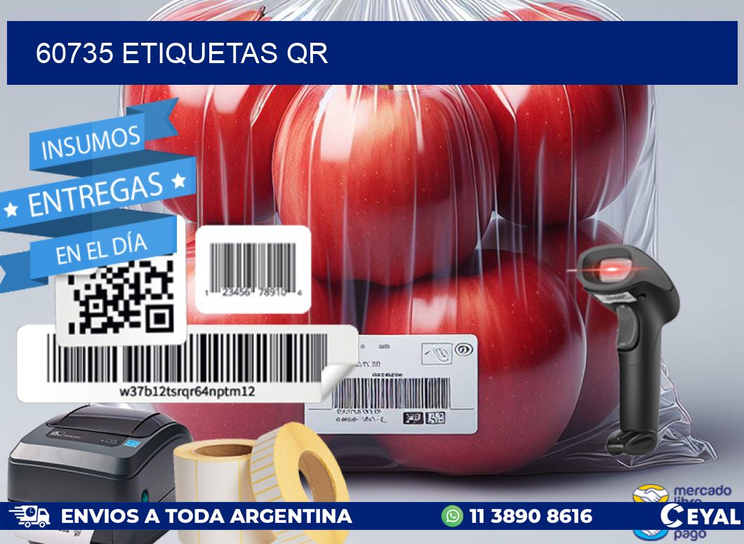 60735 etiquetas qr