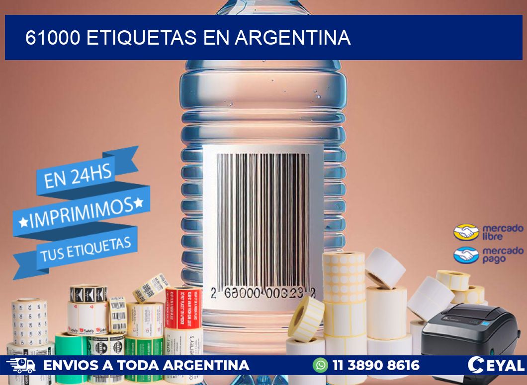 61000 etiquetas en argentina