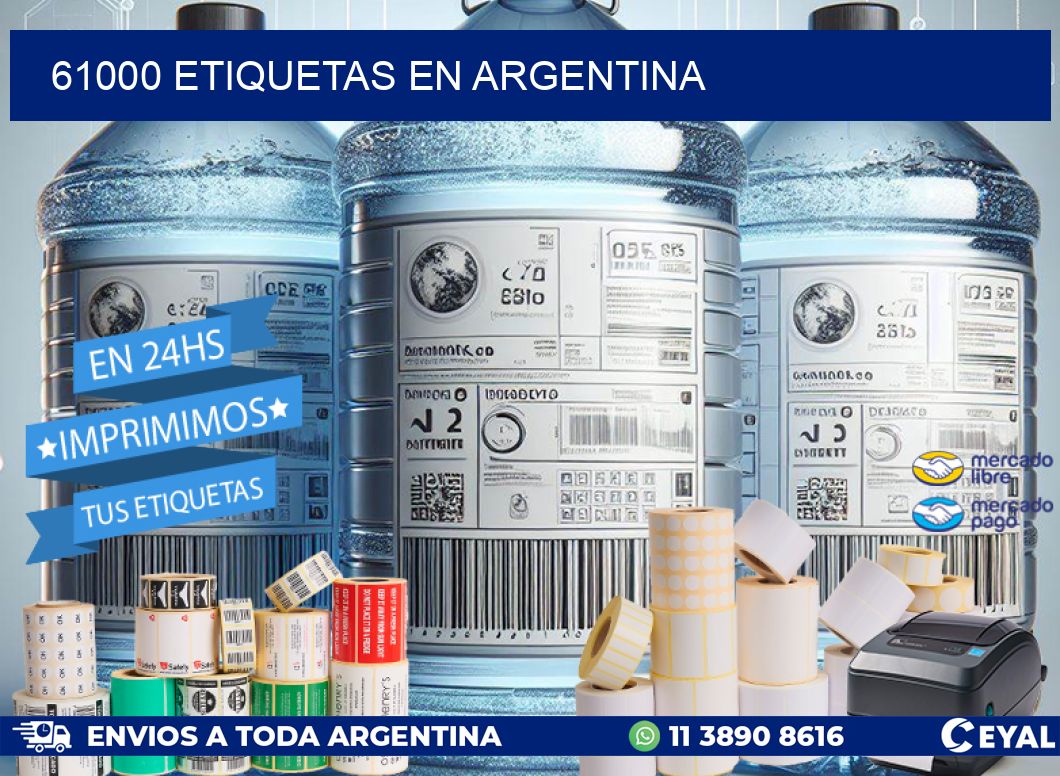 61000 etiquetas en argentina
