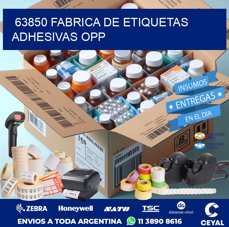 63850 FABRICA DE ETIQUETAS ADHESIVAS OPP