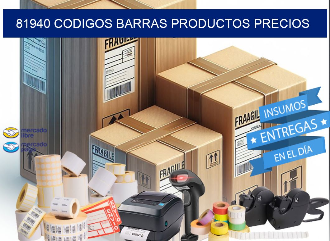 81940 CODIGOS BARRAS PRODUCTOS PRECIOS