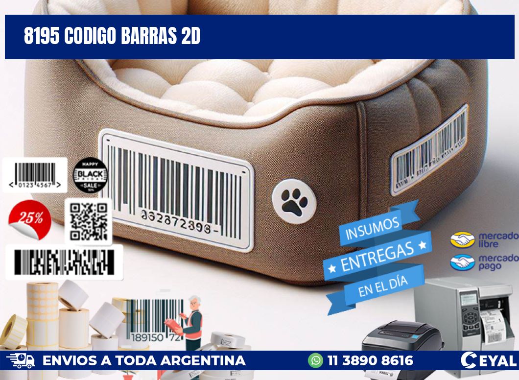 8195 CODIGO BARRAS 2D