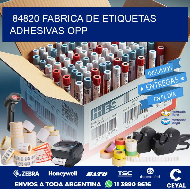 84820 FABRICA DE ETIQUETAS ADHESIVAS OPP