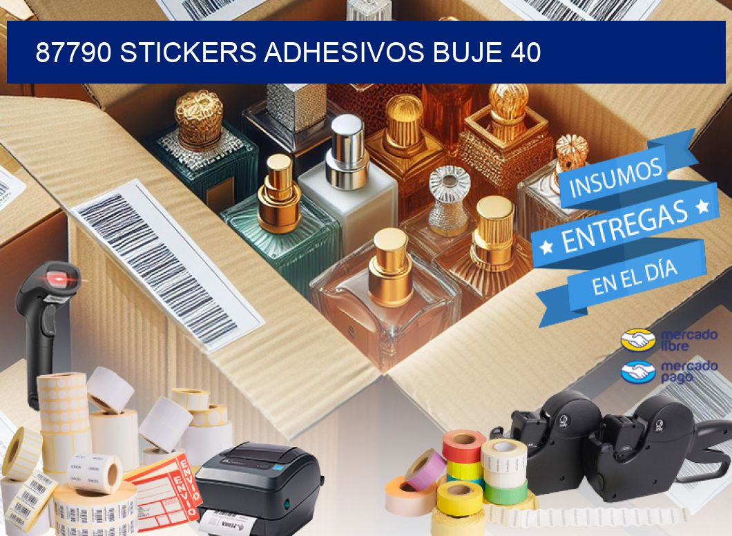 87790 STICKERS ADHESIVOS BUJE 40