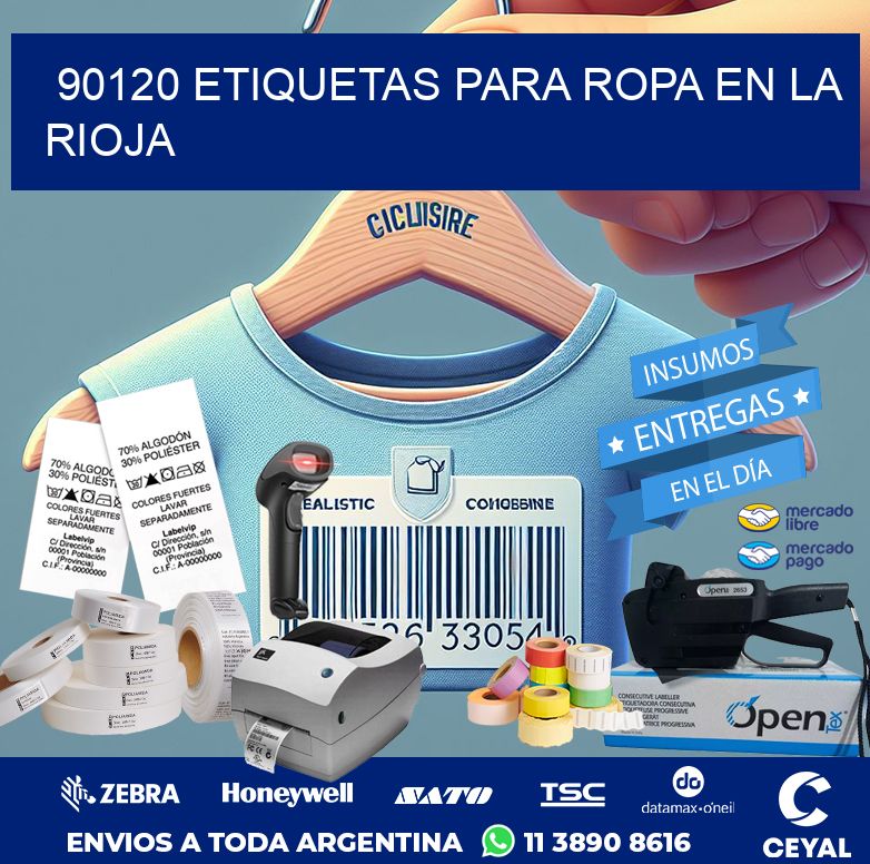 90120 ETIQUETAS PARA ROPA EN LA RIOJA