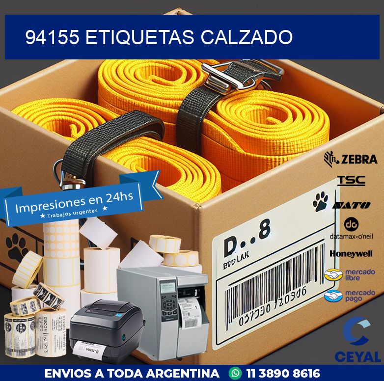 94155 ETIQUETAS CALZADO