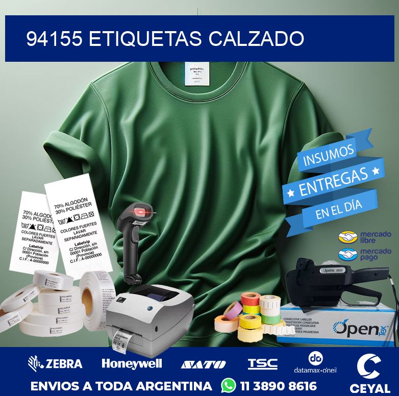 94155 ETIQUETAS CALZADO