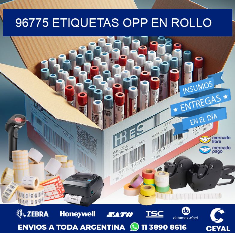 96775 ETIQUETAS OPP EN ROLLO