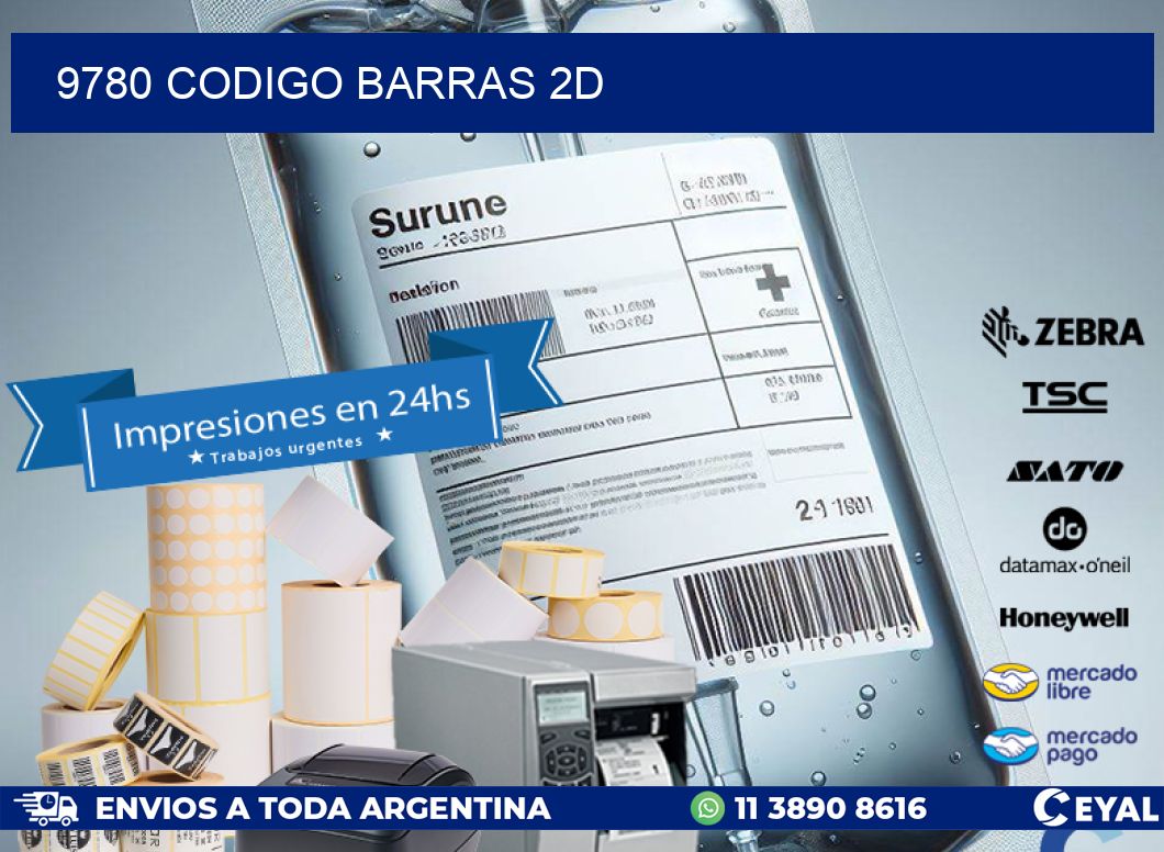 9780 CODIGO BARRAS 2D