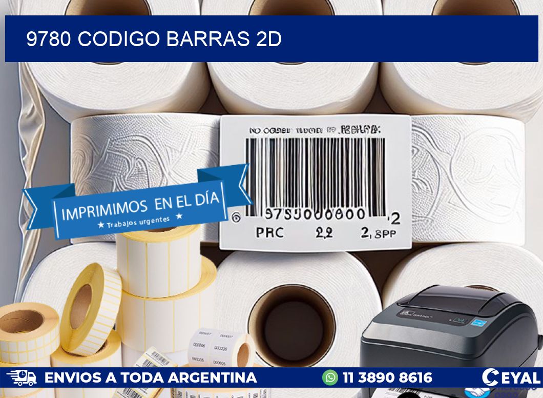 9780 CODIGO BARRAS 2D