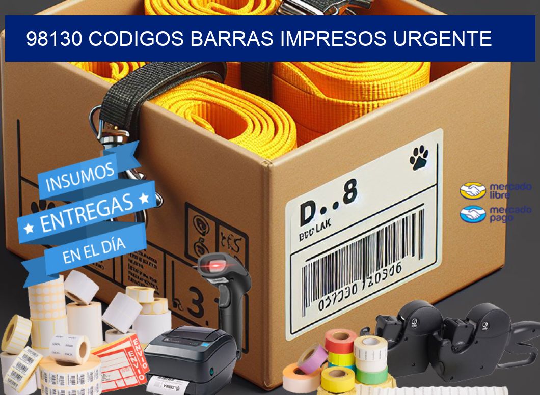 98130 CODIGOS BARRAS IMPRESOS URGENTE