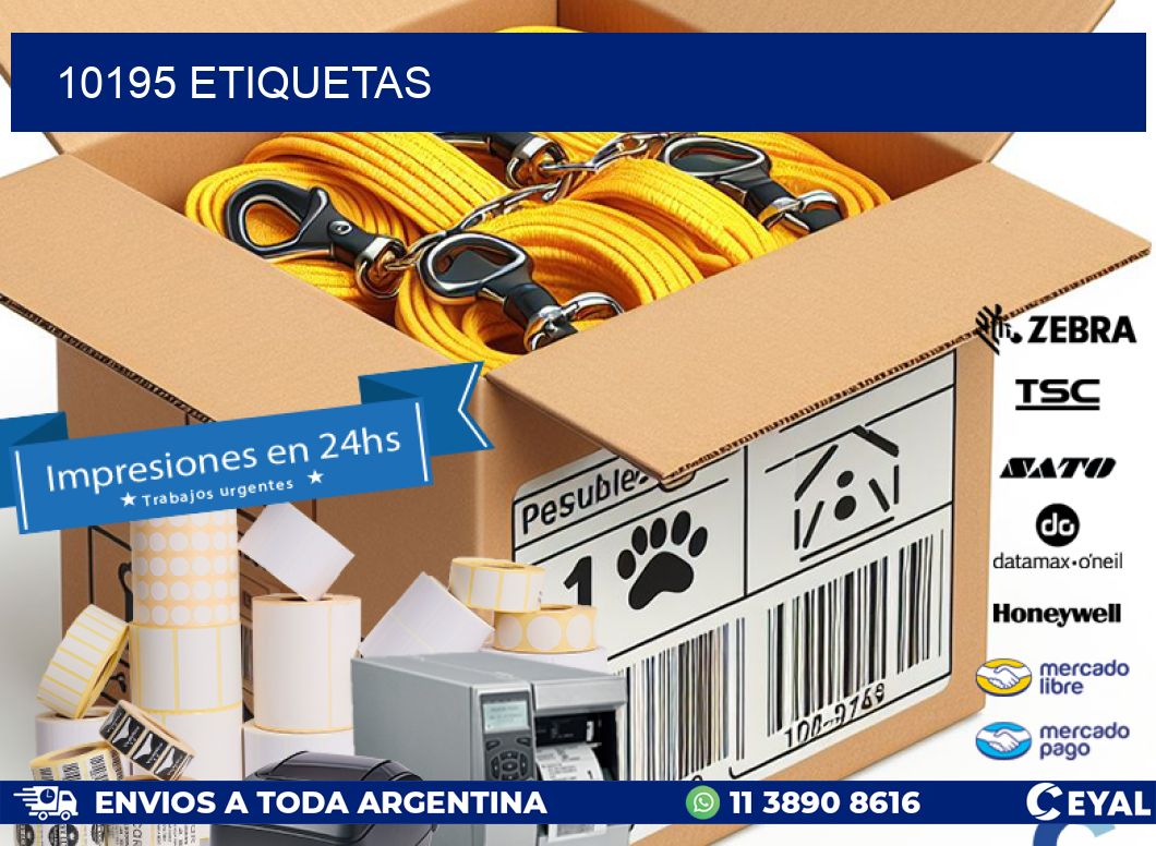 10195 ETIQUETAS