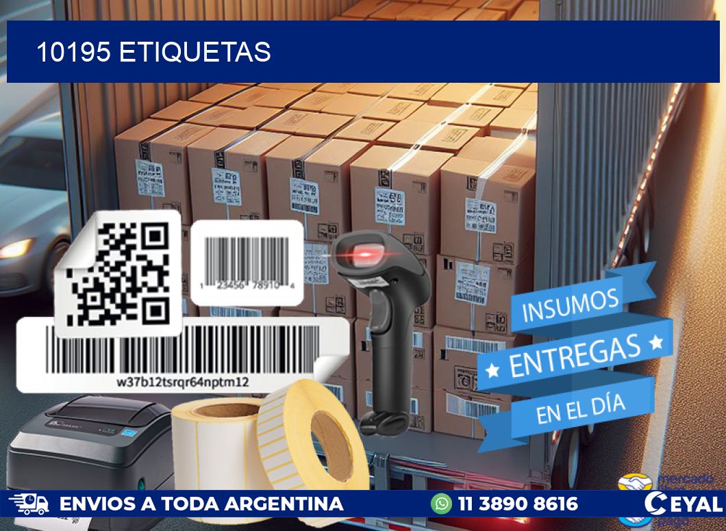 10195 ETIQUETAS