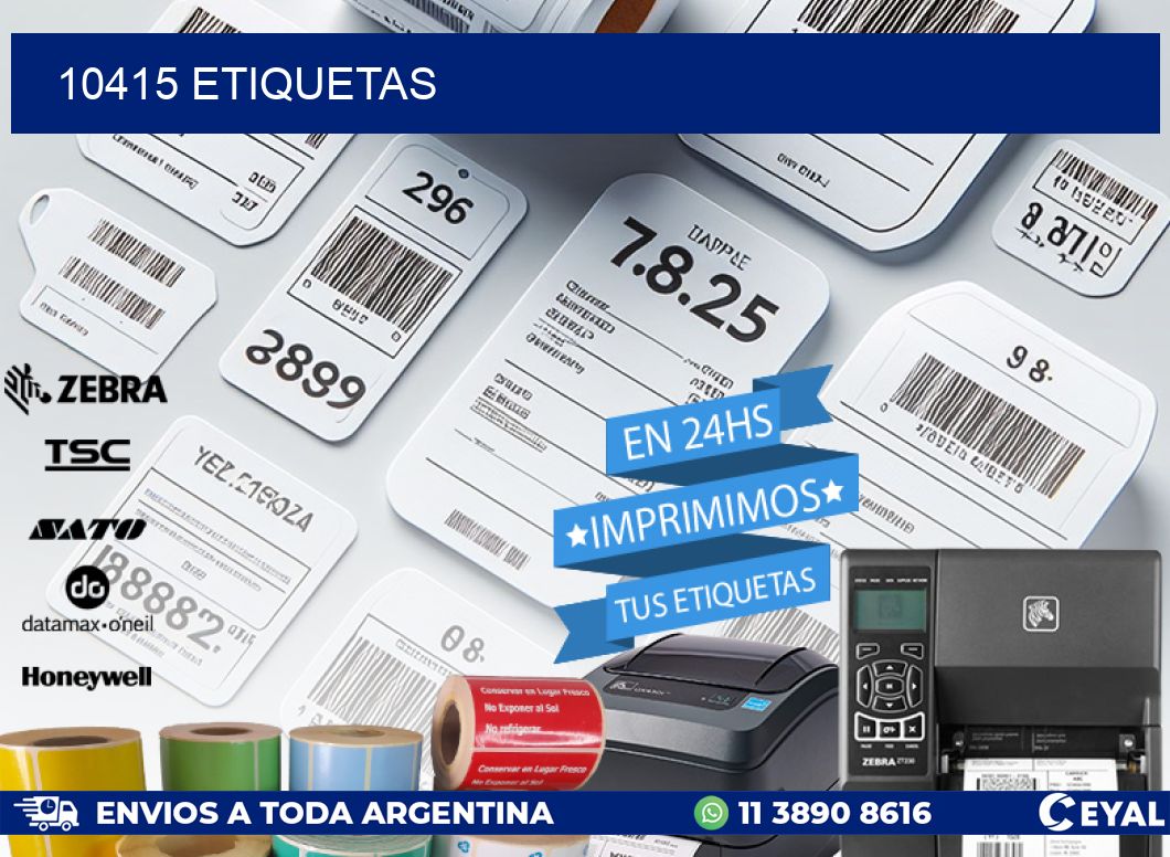 10415 ETIQUETAS