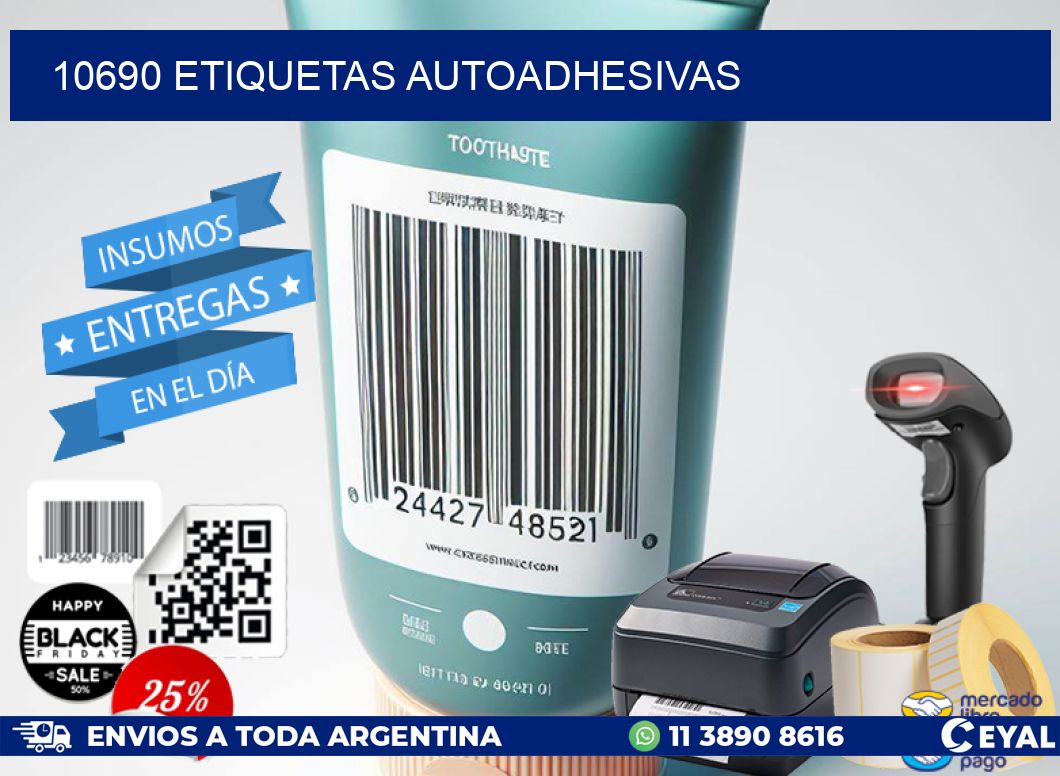 10690 ETIQUETAS AUTOADHESIVAS