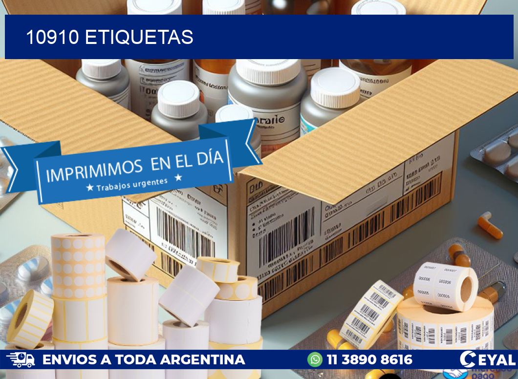 10910 ETIQUETAS