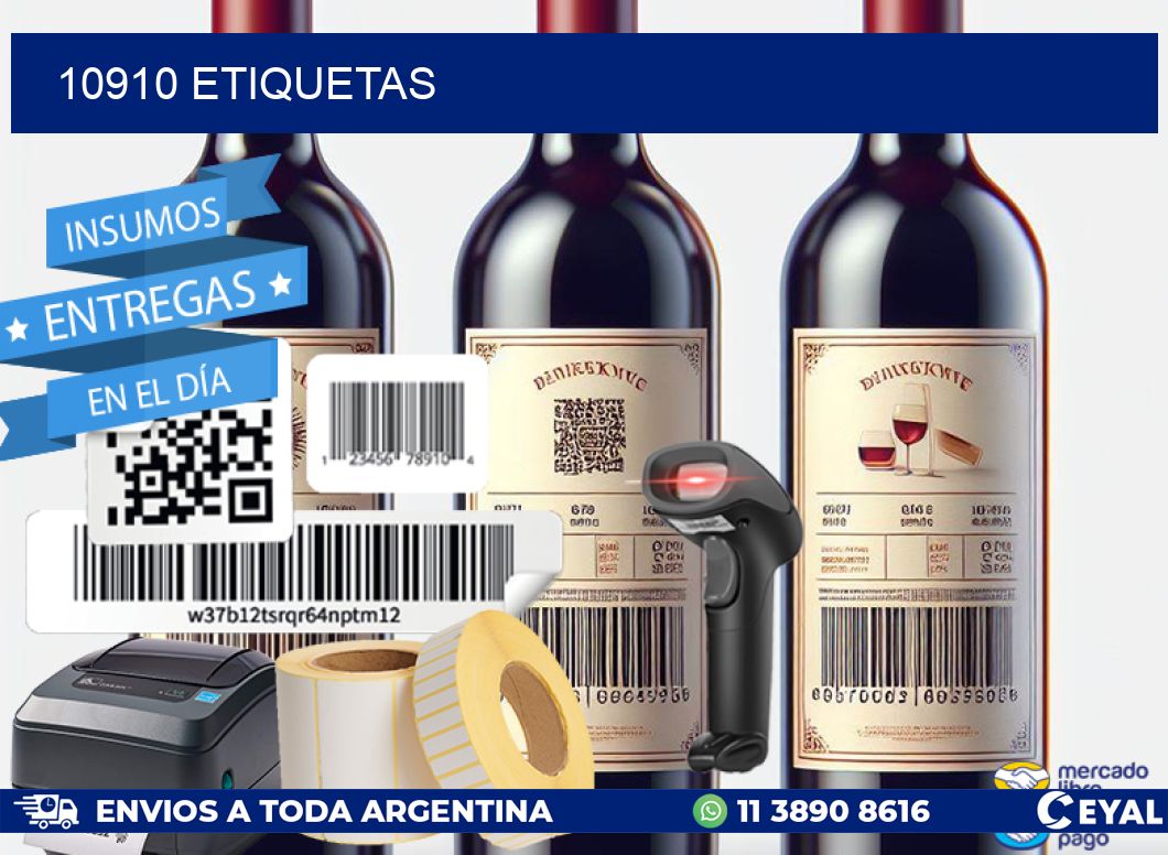 10910 ETIQUETAS