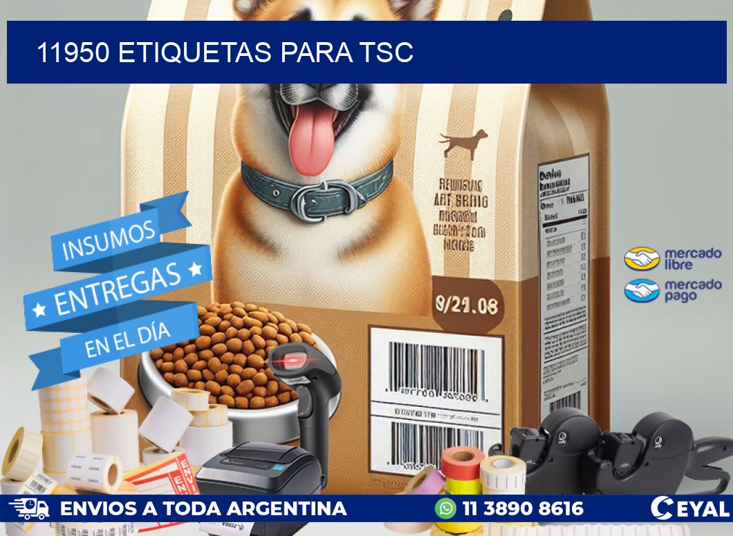 11950 ETIQUETAS PARA TSC