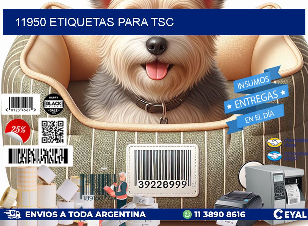 11950 ETIQUETAS PARA TSC