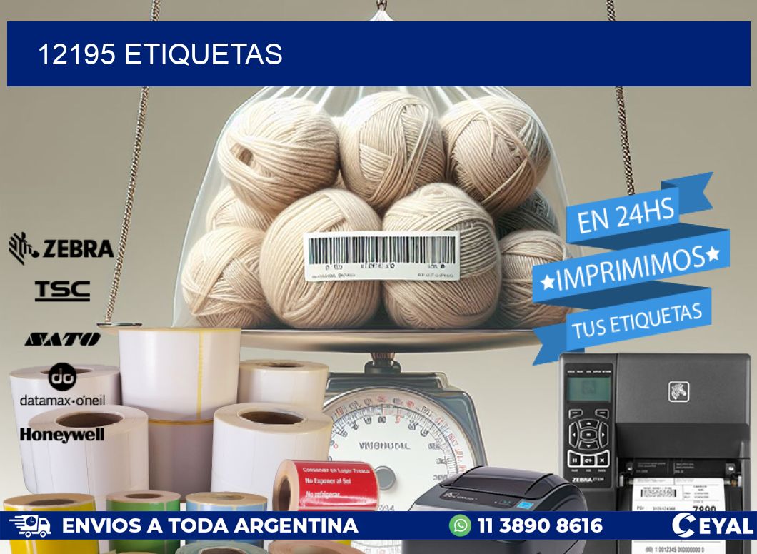 12195 ETIQUETAS