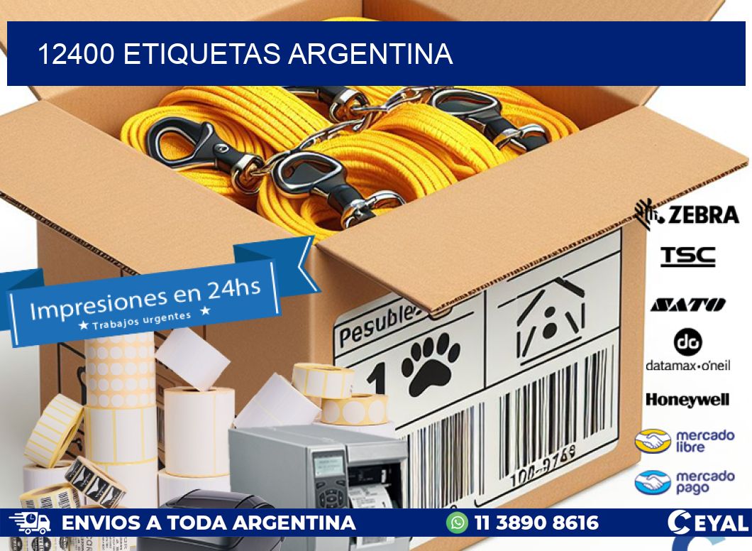 12400 ETIQUETAS ARGENTINA