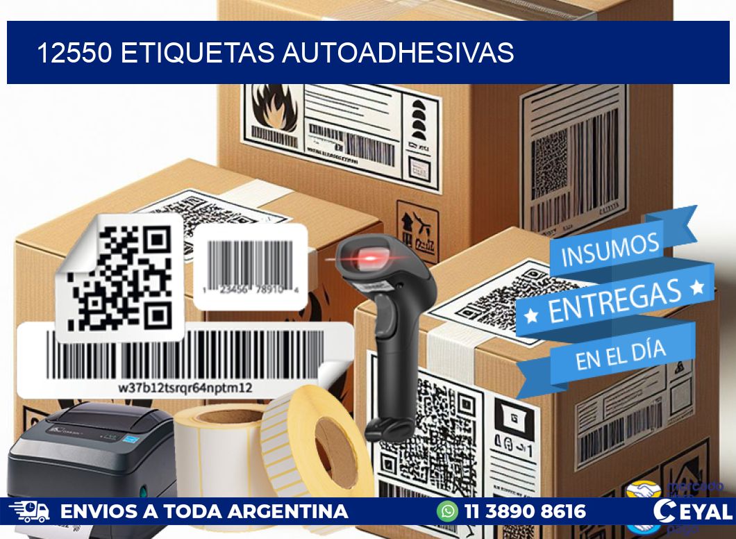 12550 ETIQUETAS AUTOADHESIVAS