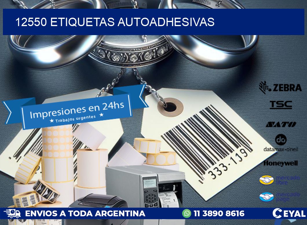 12550 ETIQUETAS AUTOADHESIVAS
