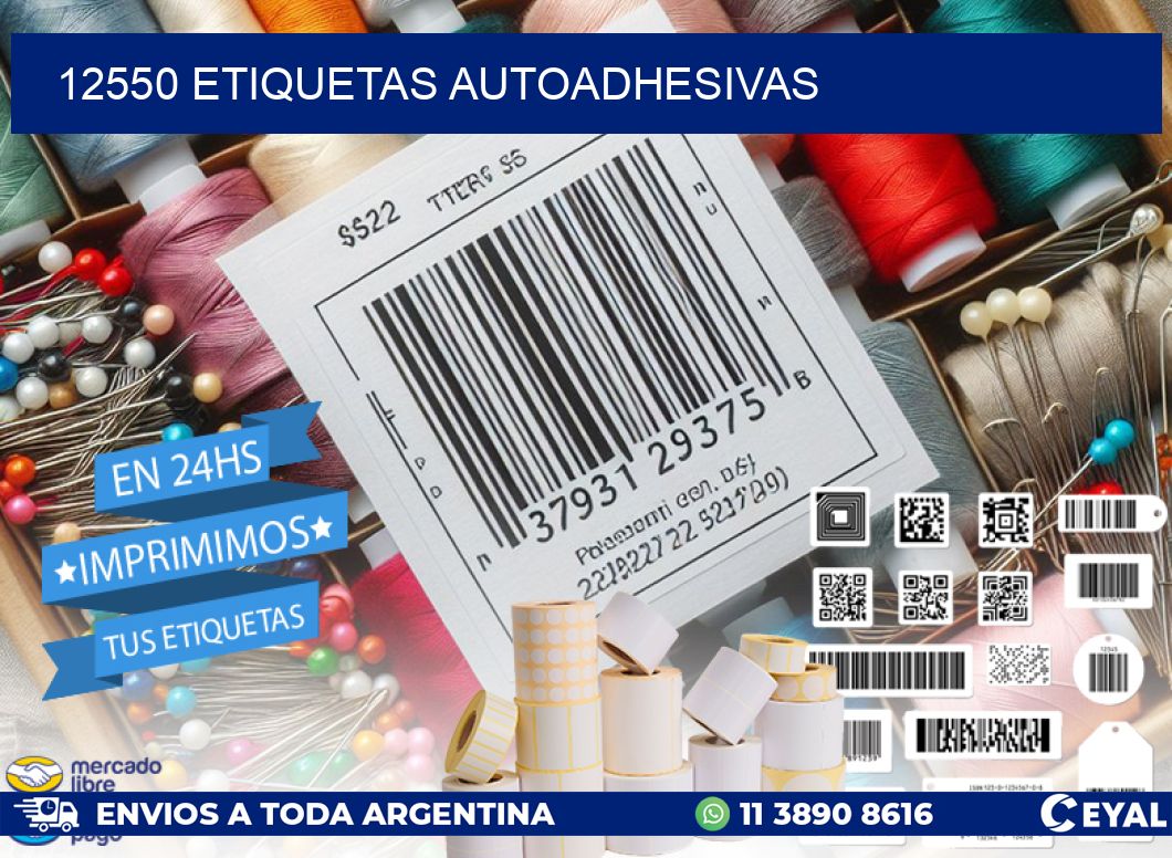 12550 ETIQUETAS AUTOADHESIVAS