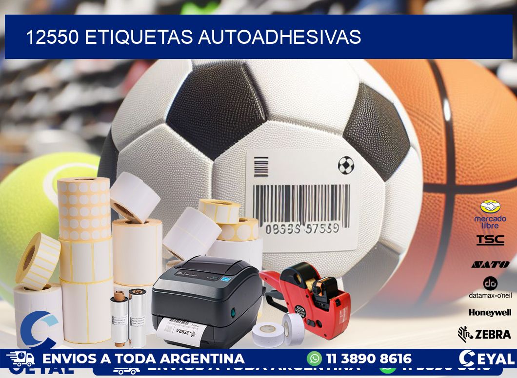 12550 ETIQUETAS AUTOADHESIVAS