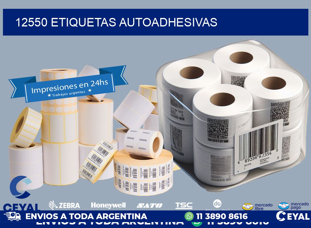 12550 ETIQUETAS AUTOADHESIVAS