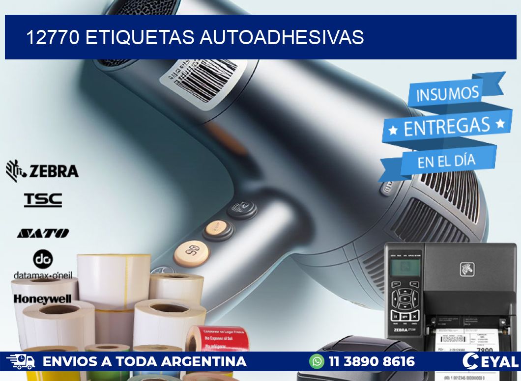 12770 ETIQUETAS AUTOADHESIVAS