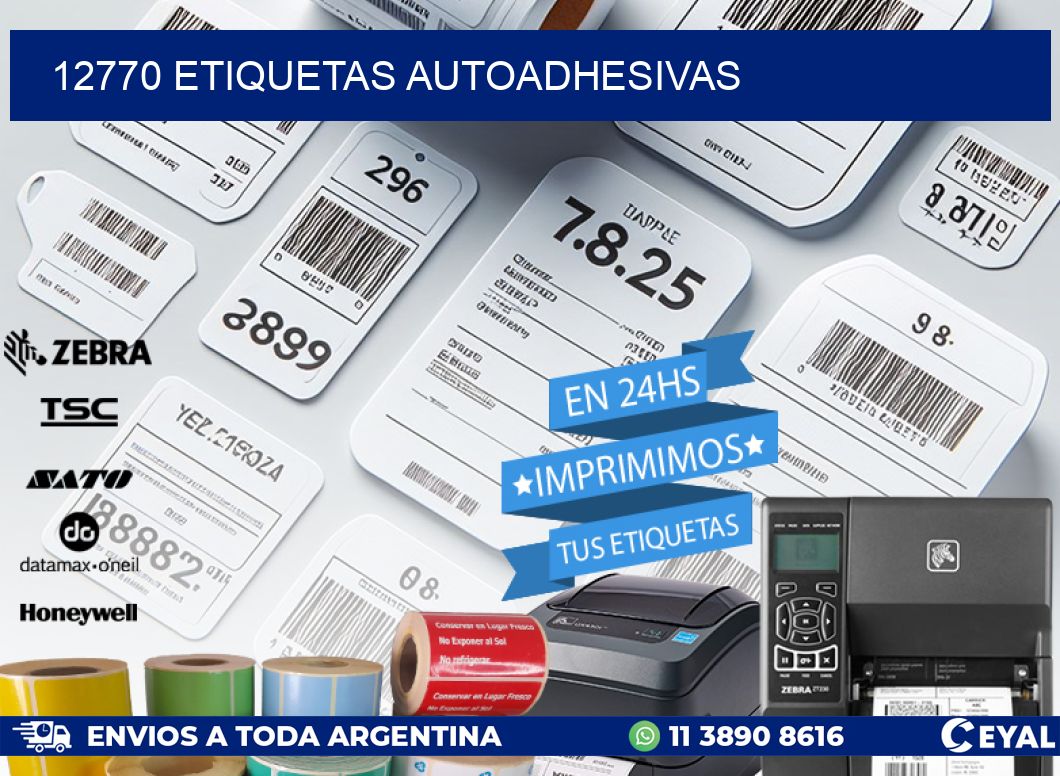 12770 ETIQUETAS AUTOADHESIVAS