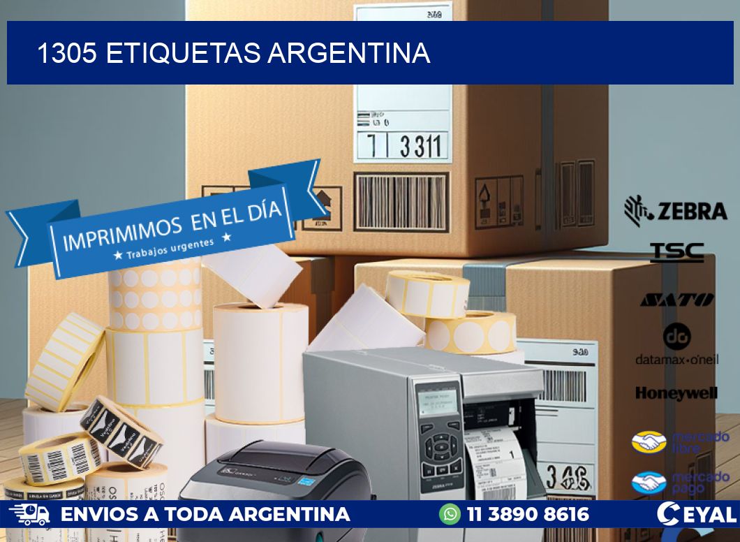 1305 ETIQUETAS ARGENTINA