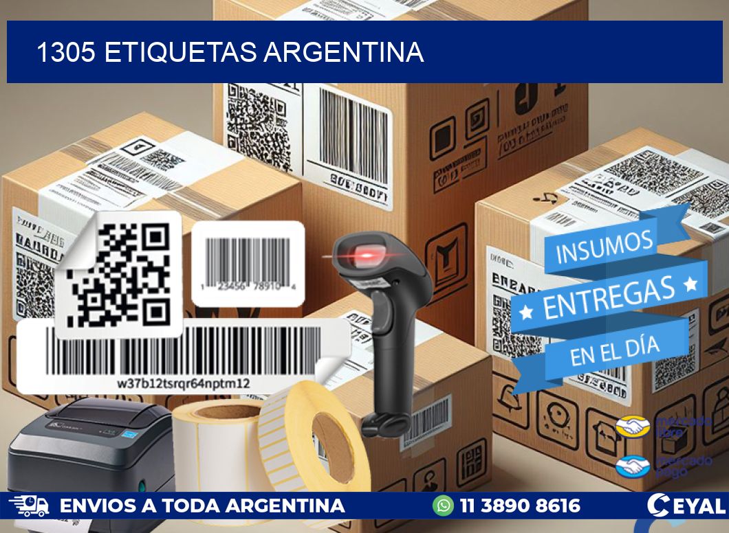 1305 ETIQUETAS ARGENTINA