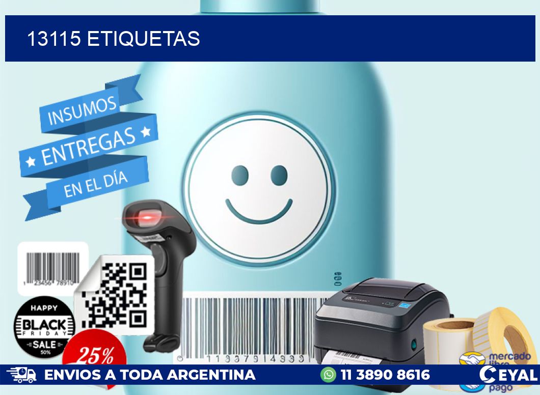 13115 ETIQUETAS
