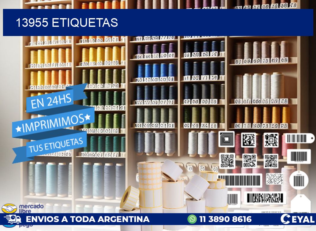 13955 ETIQUETAS