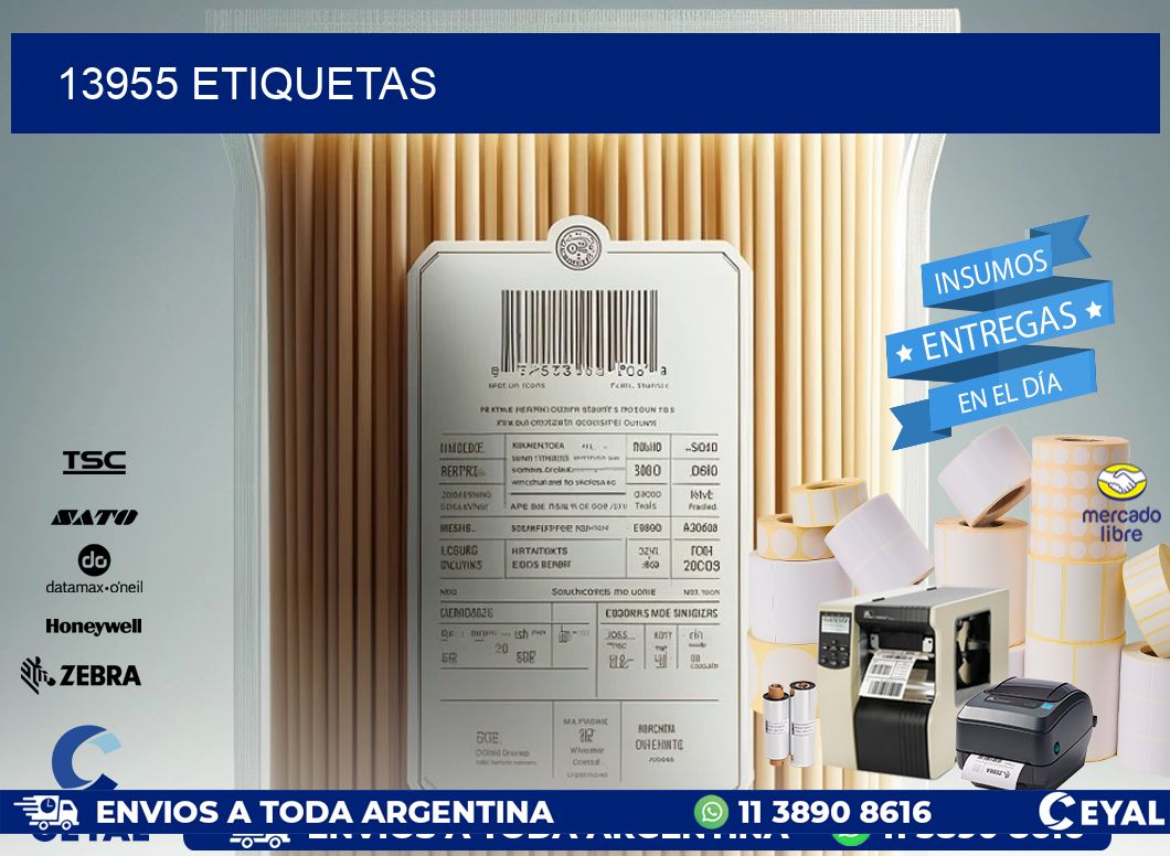 13955 ETIQUETAS