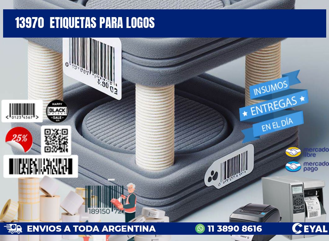 13970  ETIQUETAS PARA LOGOS